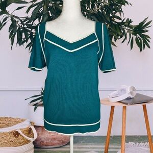 Alex Marie Silk Knit Top